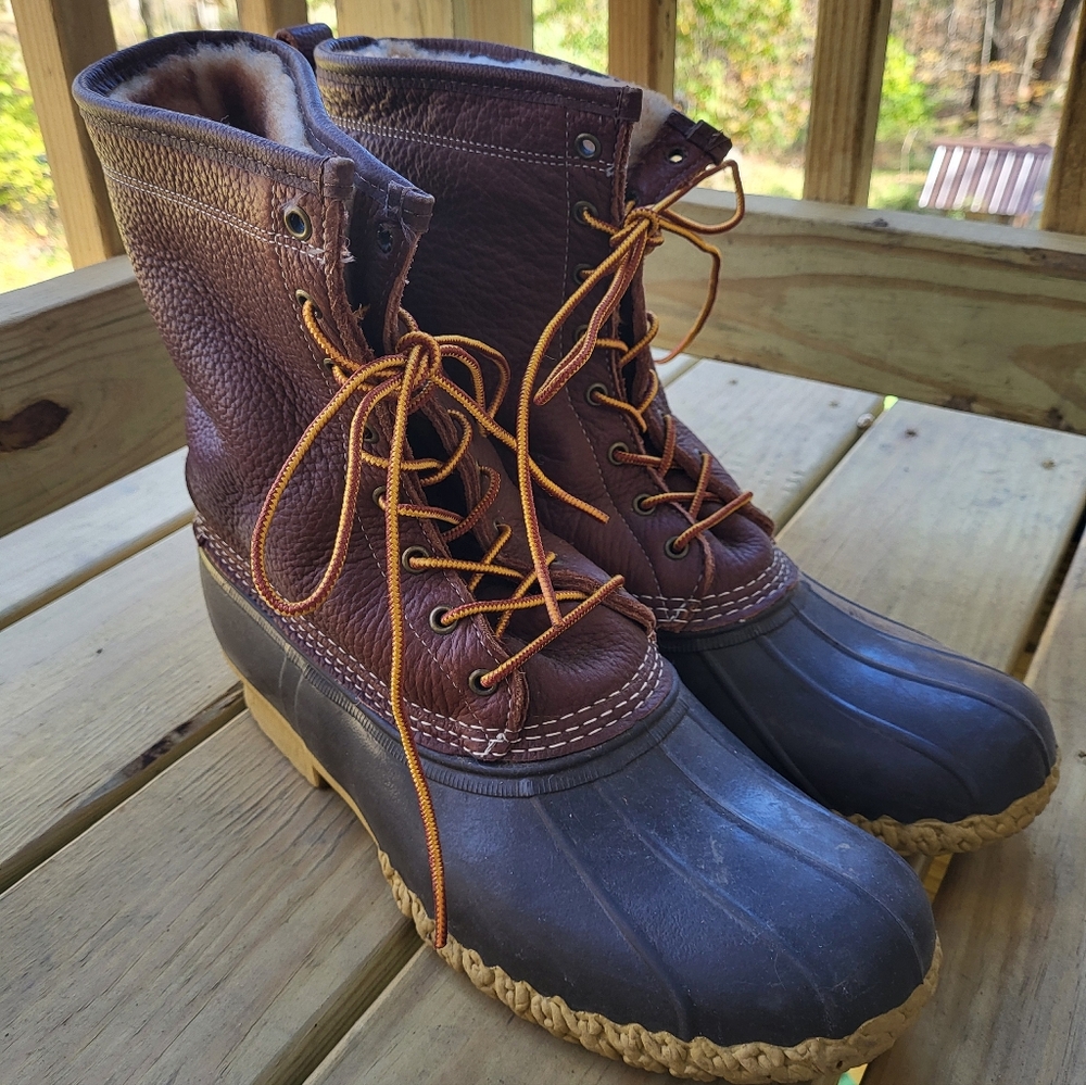 LLBean Winter Bean Boots Men's 13